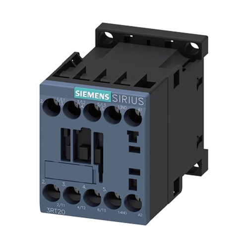 CONTACTOR DE POTENCIA SIEMENS 3RT20171AK61 AC3 12A 5.5 KW 400 V 1NO 110VAC 50 HZ  image number null
