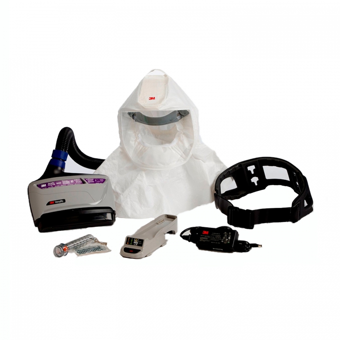 KIT DE SISTEMA DE RESPIRACION DE AIRE PURIFICADO 3M PAPR EASY CLEAN TR600ECK  image number null