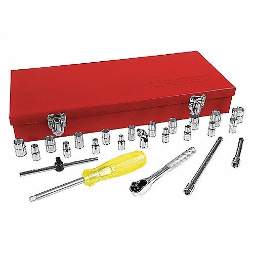 Juego Urrea 4700cm de 25 Dados y Accesorios Combinados 14in  image number null