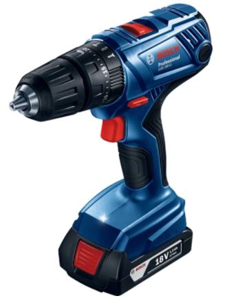 TALADRO PERCUTOR BOSCH 06019F83G0 GSB 180LI PROFESSIONAL DE BATERÍA 18 V MANDRIL DE 12 IN  image number null