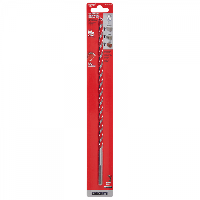 BROCA MILWAUKEE 48209017 CON PUNTA DE CARBURO 516IN X 10IN X 12IN  image number null