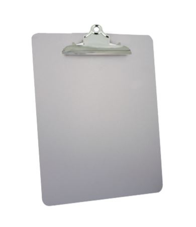 TABLA MAE M123.2 DE ALUMINIO TAMANO CARTA CON GANCHO METAL  image number null