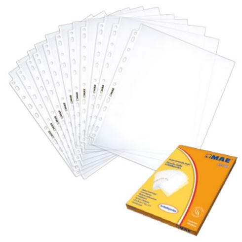 PROTECTORES MAE PH100A DE HOJAS ANTIRREFLEJANTES TAMANO CARTA CAJA CON 100 PZAS  image number null