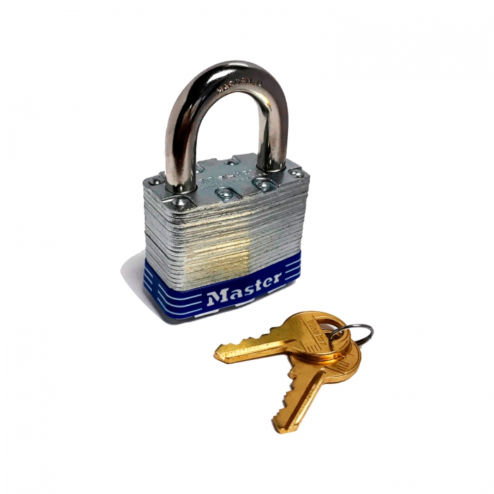 CANDADO MASTER LOCK 5D DE ACERO LLAVE DIFERENTE 2 IN  image number null