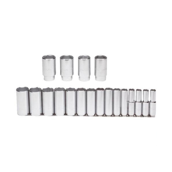 JUEGO DE DADOS PROTO J54101 12IN 19PC 12PT ES IDEAL PARA UTILIZARLO EN MATRACAS DE USO PESADO  image number null