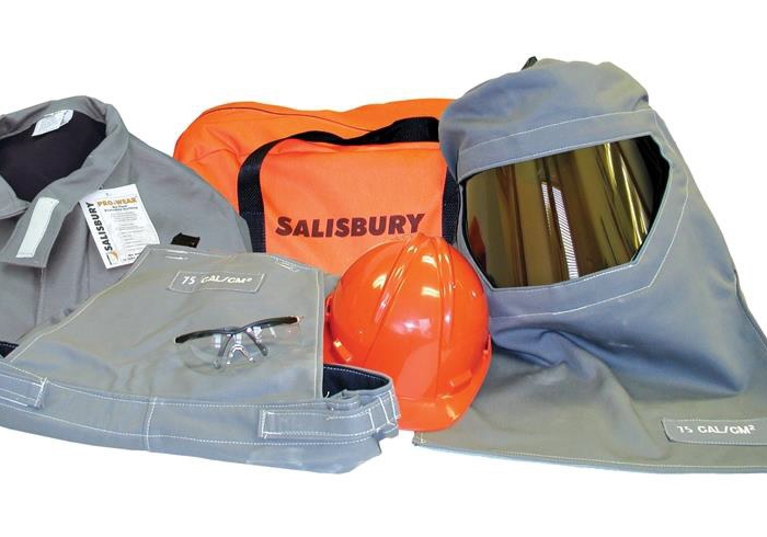 KIT P/ARCO ELECTRICO SALISBURY PRO-WEAR GRIS ATPV 75 CAL/CM2 T-M  image number null
