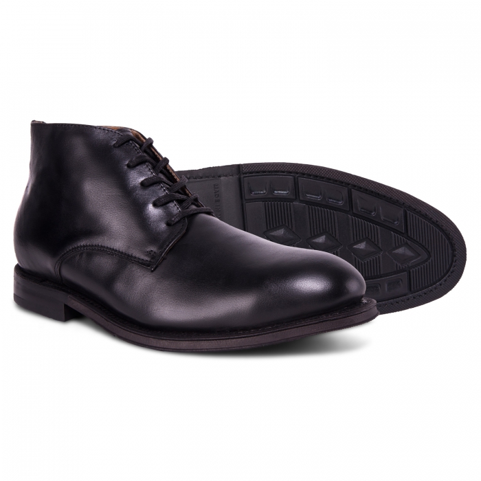 Botin Vallen Ejecutivo Ceo Negro CC Acero Suela de Hule T7  image number null