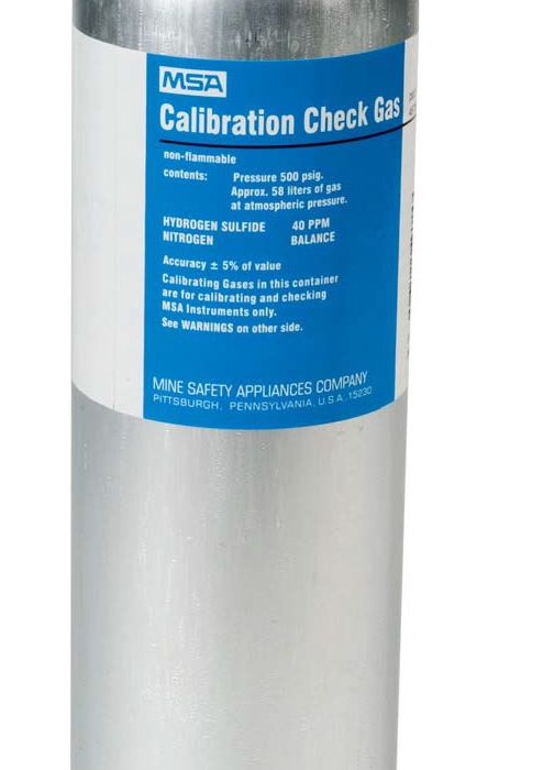 Cilindro de Calibracion Msa de Aluminio Gas Cloro Cl2 10 Ppm de 58 L  image number null