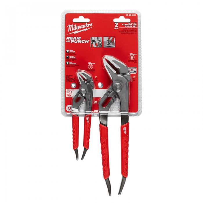 PINZAS MILWAUKEE 48226330 MORDAZA RECTA 6IN Y 10IN  image number null