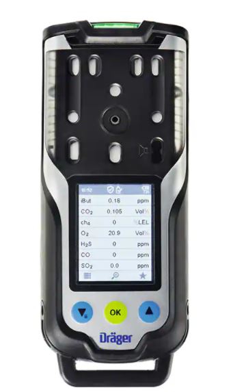 DETECTOR DRAGER XAM 8000 PID EX O2 CO Y NO2 CBOMBA  image number null