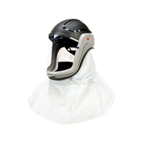 CASCO 3M VERSAFLO DE POLICARBONATO CVISOR ESTANDAR COLLAR INTERNO ALMOHADILLA Y CUBIERTA DESPRENDIBLE  image number null