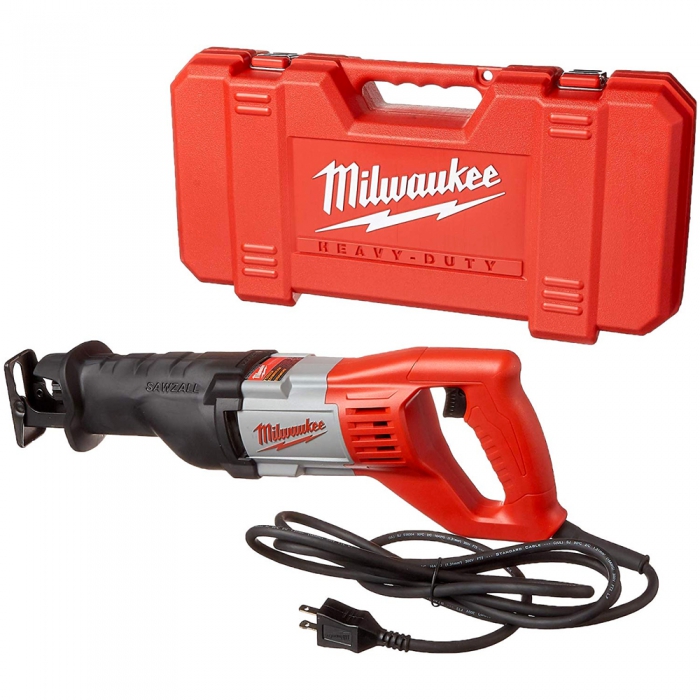 SIERRA MILWAUKEE 651931 SABLE SAWZALL DE 118IN 12 AMP CON ESTUCHE  image number null