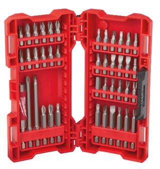 JUEGO DE 42 BROCAS MILWAUKEE DE ACERO S2 VASTAGO DE 14 IN  image number null