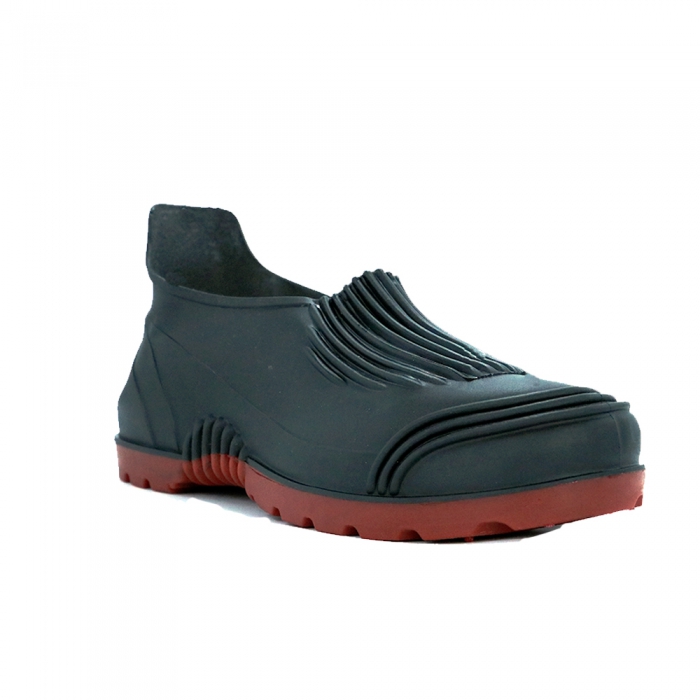 CUBRE ZAPATO DURAMIL DIELECTRICO DE PVC NEGRO/ROJO C/C POLICARBONATO SUELA DE NITRILO T-M  image number null