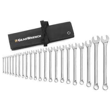 JUEGO GEARWRENCH 81916 DE LLAVES COMBINADAS EXTRA LARGAS MET  image number null