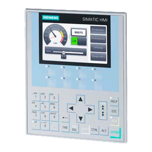 PANTALLA TFT SIMATIC HMI SIEMENS 6AV21241DC010AX0 KP400 COMFORT PANEL MANDO POR TECLADO WIDESCREEN DE 4 IN  image number null