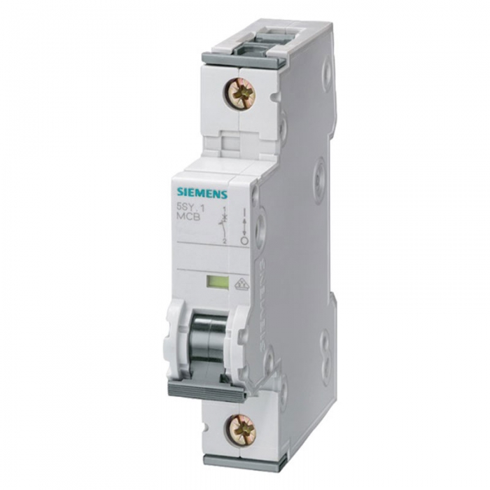 AUTOMATICO MAGNETOTERMICO SIEMENS 5SY6104-7 DE 230/400V 6KA 1 POLO  image number null