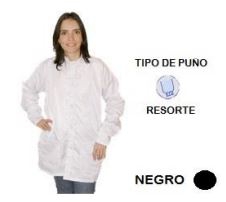 BATA ANTIESTATICA ALLKEY 5021 CORTA ESTANDAR NEGRO CUELLO MAO TS  image number null