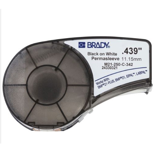 MANGA DE POLIOLEFINA BRADY BMP21 PLUS PERMASLEEVE CALIBRE 16 A 8 AWG DE 7 FT  image number null