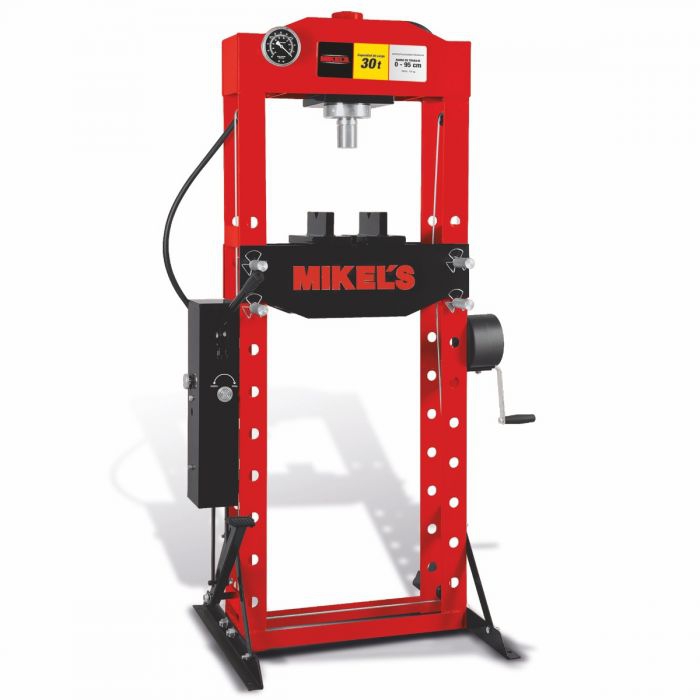PRENSA MIKELS PHP30 HIDRAULICA CON PISTON Y PEDAL 30 TON  image number null