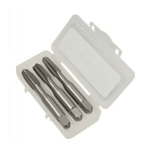 JUEGO DE 3 MACHUELOS CLEVELAND EN ACERO A.V. CUERDAS RECTIFICADAS DE 38 IN 16  image number null