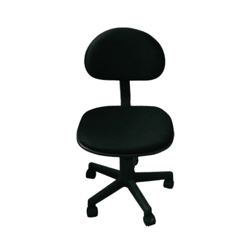 SILLA SECRETARIAL MAE SSSBM-N GIRATORIA DE TELA DE MALLA NEGRO  image number null