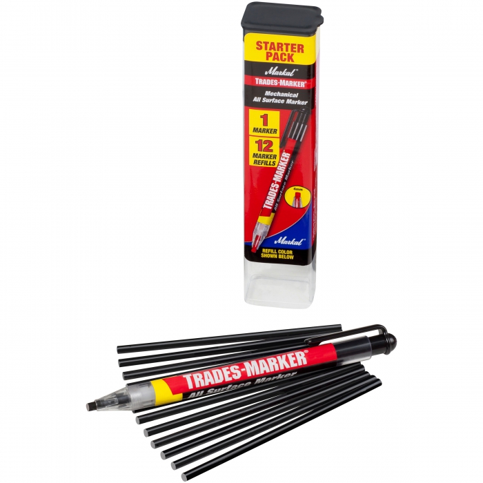 TRADESMARKER AND REFILLS BLACK STARTER PACK  image number null