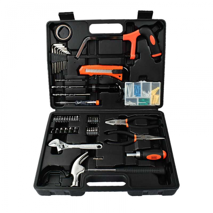 SET DE HERRAMIENTAS MANUALES BLACK and DECKER BMT107CLA 107PZAS  image number null