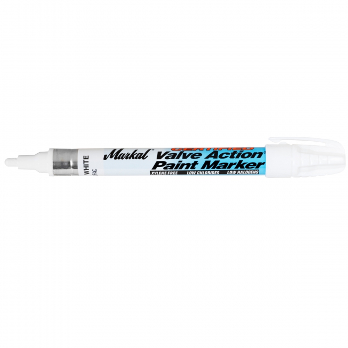 VALVE ACTION PAINT MARKER CERTIFIED WHITE  image number null
