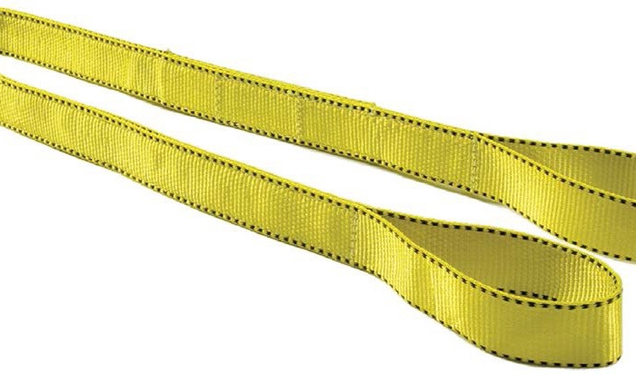 ESLINGA FALLRIGHT TIPO III OJOOJO DE POLIESTER AMARILLO 2 CAPAS DE 1 IN X 8 FT  image number null