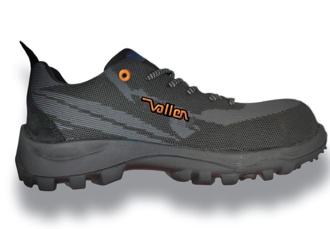 Zapato Vallen Sporttrak Dielectrico Corte Textil NegroGris CCasquillo de Policarbonato Suela de Poliuretano y Plantilla Antiperforacion T-29  image number null