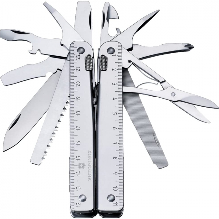 MULTIHERRAMIENTA VICTORINOX SWISSTOOL 3.0327.N CTIJERA FUNDA NYLON 27 USOS  image number null
