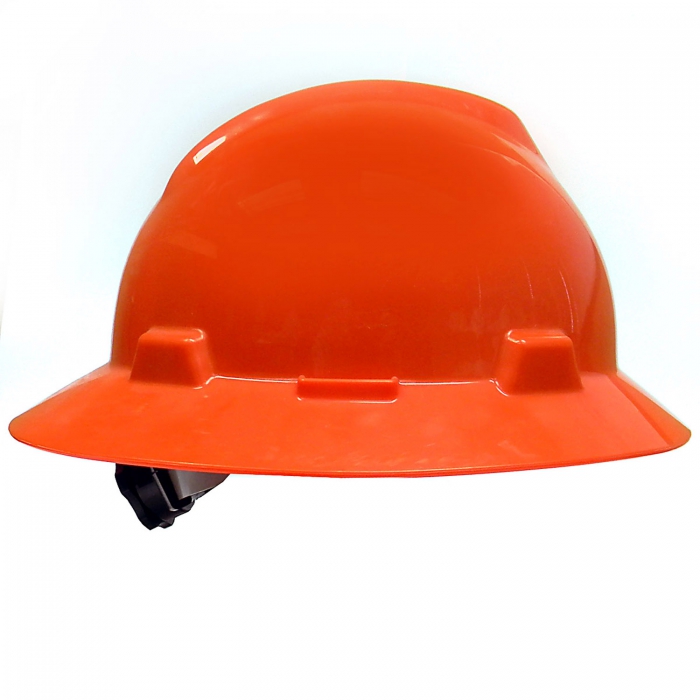 CASCO ALA AMPLIA MSA V-GARD NARANJA SUSPENSION FAS-TRAC Naranja image number null