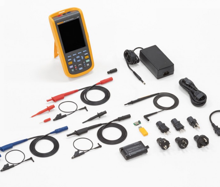 SCOPEMETER 40MHZ FLUKE124BINT UNIVERSAL INT  image number null