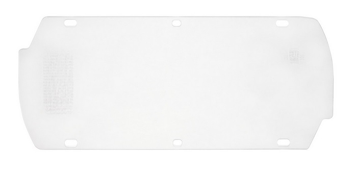 VISOR FACIAL DE SEGURIDAD MCR SAFETY 7 IN X 16.75 IN .042 IN DE ESPESOR  image number null