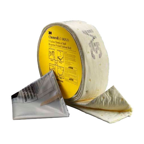 ROLLO 3 M PDERRAMES DE QUIMICOS 18.9 L MOLDEABLE PAREAS CONFINADAS  image number null