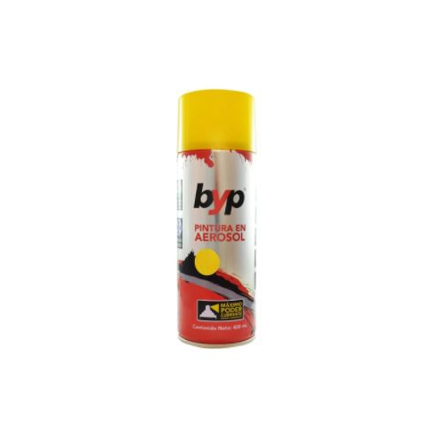 PINTURA EN AEROSOL BYP ACA ESMALTE ALQUIDALICO AMARILLO CANARIO DE 400 ML  image number null