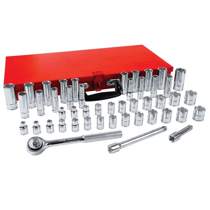JUEGO DE 48 DADOS Y ACCESORIOS URREA 5200B DE 38IN  image number null