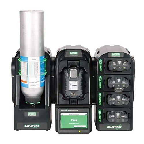 ESTACION DE PRUEBA MSA GALAXY GX2 PDETECTOR DE GASES MULTIPLES ALTAIR 44X SIN CARGA  image number null