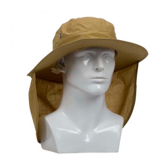 SOMBRERO EZCOOL DE POLIESTERALGODON EVAPORATIVO CON PROTECTOR DE CUELLO KHAKI TM  image number null
