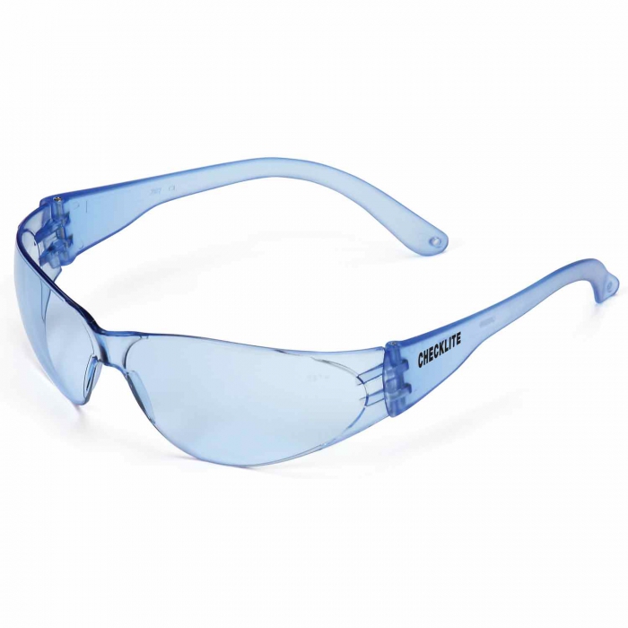 LENTE CHECKLITE MCR DE POLICARBONATO AZUL CLARO ESTANDAR MOD CL113  image number null