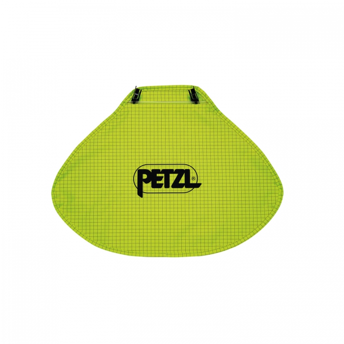 PROTECTOR DE NUCA PETZL DE POLIAMIDA DE ALTA VISIBILIDAD AMARILLO PARA LOS CASCOS VERTEX Y STRATO  image number null