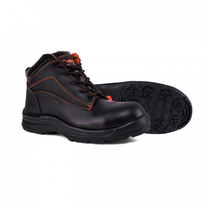 Zapato Vallen Hardworker E20 Borcegui Dielectrico Negro CC Policarbonato T7  image number null