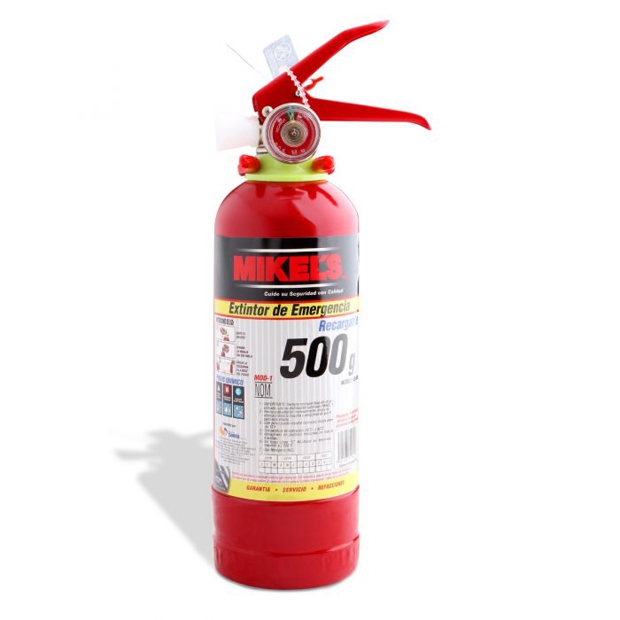 EXTINTOR MIKELS EE500 DE EMERGENCIA RECARGABLE 500 G  image number null