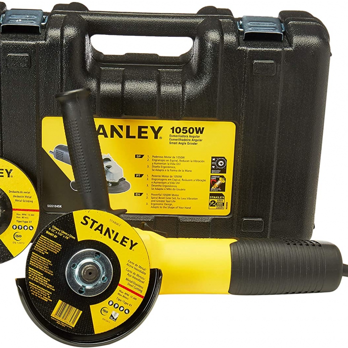ESMERILADORA STANLEY SGS1045KB3 1050W 115MM  KITBOX  image number null