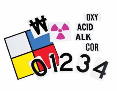 Senal Brady Uso Industrial de Plaqueo de Vinil Autoadherible B946  image number null