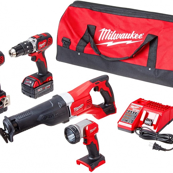 COMBO MILWAUKEE 269624 KIT 4 HERRAMIENTAS M18 FUEL  image number null