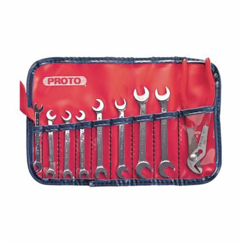 JUEGO DE LLAVES EXTREMO PROTO J3200D ABIERTO AL FINAL NUM DE PIEZAS 9 INGL&Eacute;S &Aacute;NGULO DE LA CABEZA 15 Y 60 DEGREES  image number null