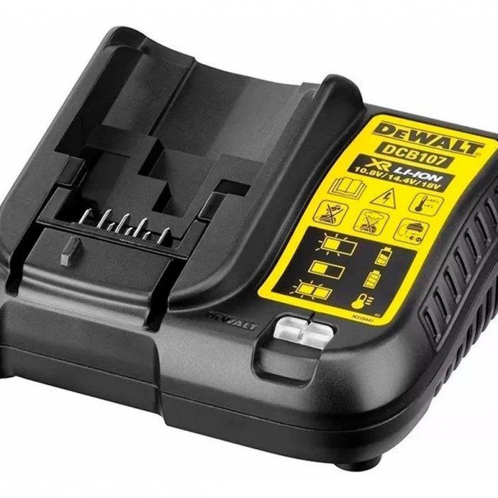CARGADOR DEWALT DCB107B3 1.25 AMPH 20V  image number null