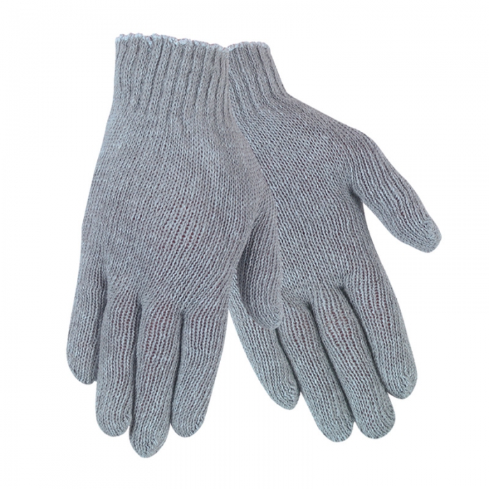 GUANTE MCR JAPONES GRIS 70% ALGODÓN30% POLIESTER PCABALLERO RIBETE BLANCO TL  image number null